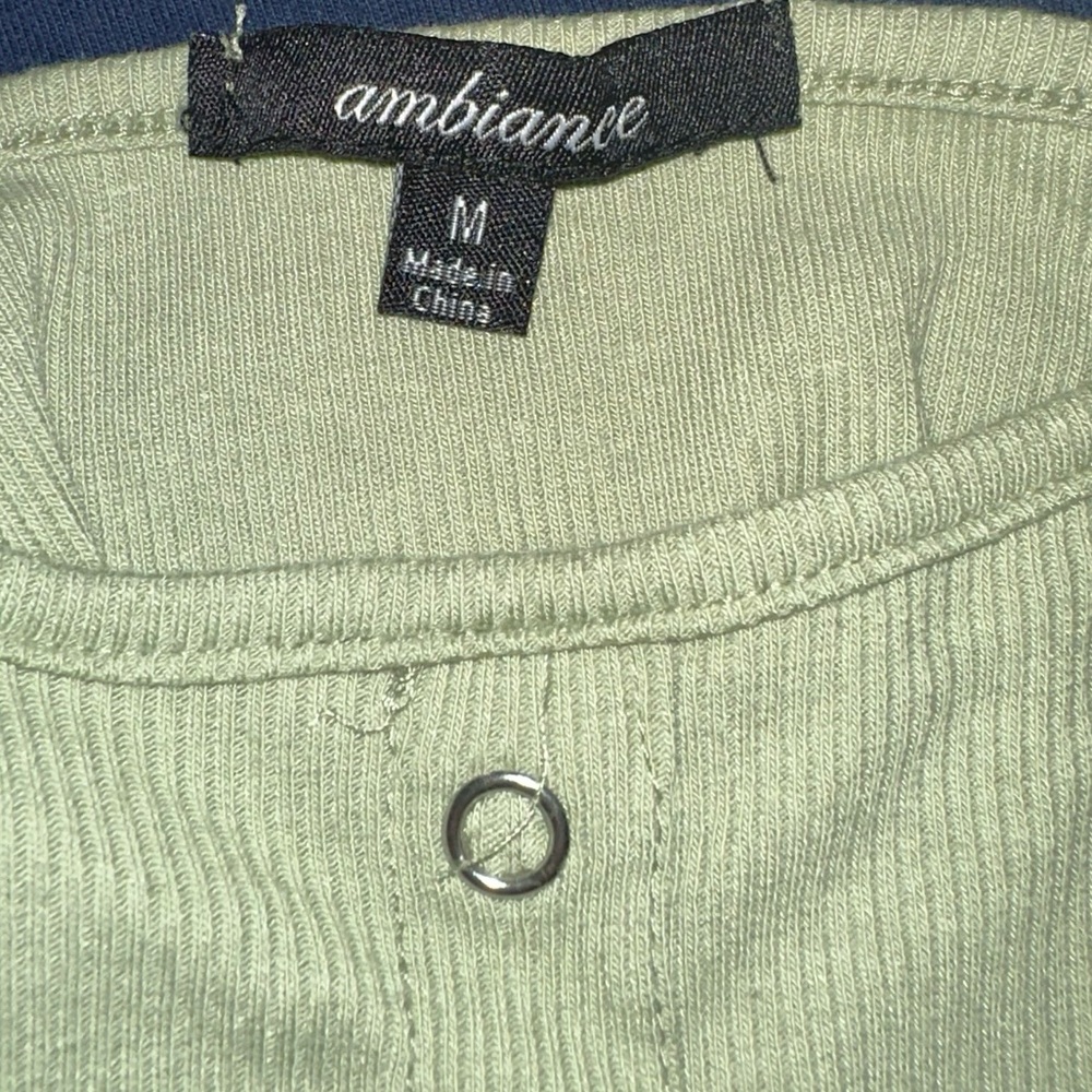 Light green tank top